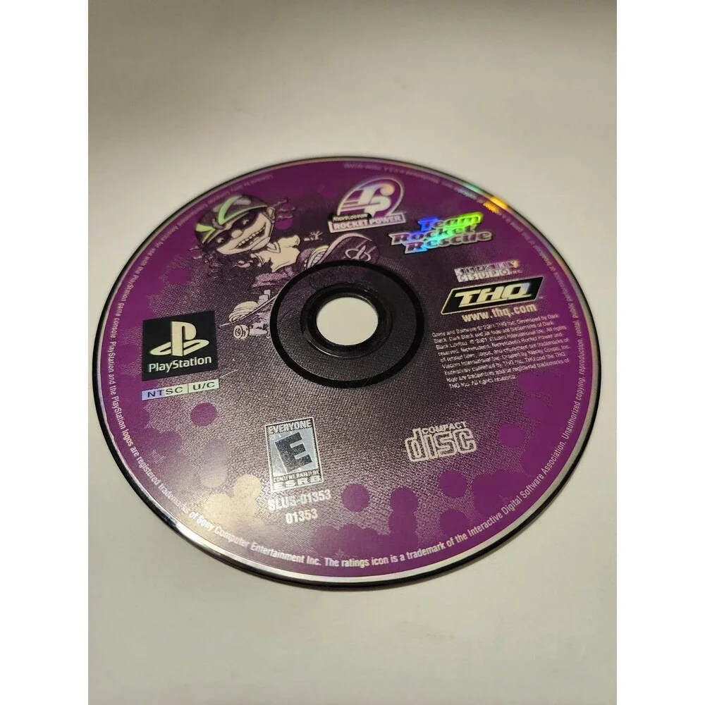 Rocket Power: Team Rocket Rescue (Sony PlayStation 1, 2001) Disc Only Untested